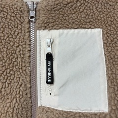 VIVIAN BLUE アウター リバーシブル１４０cmの画像