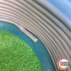 ✨富士電線　未使用　2×1.25　VCTE　ビニルキャプタイヤ丸形コード　灰色ケーブル✨うるま市田場✨の画像