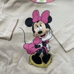 【90】4枚セット 長袖 ミニーちゃん OLDNAVYの画像