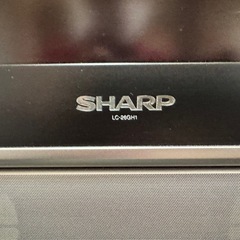 SHARP AQUOS LC-26GH1 リモコン付きの画像