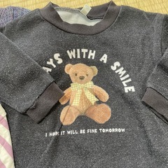 【90】4枚セット 長袖 ミニーちゃん OLDNAVYの画像