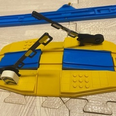 プラレール　ニュー坂レール＆鉄橋＆ストップレール セットの画像