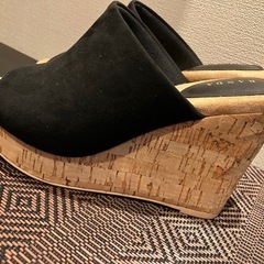 ほぼ未使用【黒サンダル】の画像