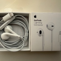 【使用品】EarPods iphone用イヤフォン ライトニングコネクタの画像