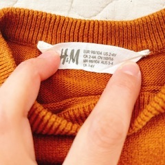 H&M 男の子　100〜110　3点セットの画像