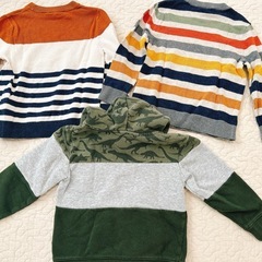 H&M 男の子　100〜110　3点セットの画像