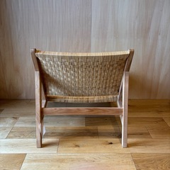 【関家具】★未使用★定価¥71,500　ノーウェアライクホーム タスカー ラタンチェアの画像