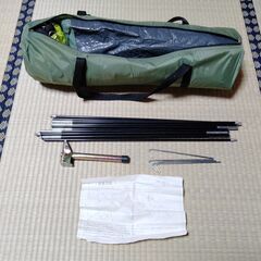 テント・アウトドアチェアセットの画像