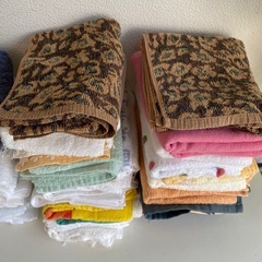 【まとめ】フェイスタオル② まとめて 大量 タオルの画像