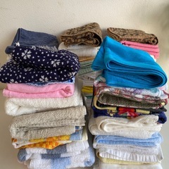 【まとめ】フェイスタオル② まとめて 大量 タオルの画像