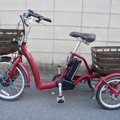 {受付中}🔴⭐️超特価⭐🔴 電動三輪車 ブリヂストン ラクットワゴン 電動アシスト 電動自転車 111701の画像