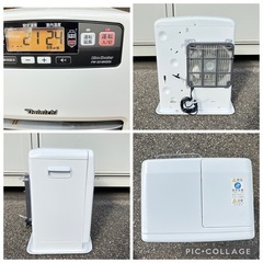 石油ファンヒーター　ダイニチ　ブルーヒーター　F W -3318KEE6　スノーホワイト 中古品の画像