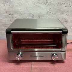 【Russell Hobbs】 ラッセルホブス オーブントースター 7740JP 2019年製 動作確認済み キッチン家電 シルバー A0868の画像