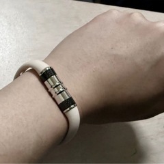 静電気除去 ブレスレット スポーツ シリコン カーボンファイバー ステンレススチール 男女兼用 サイズ調整可能 防水防塵滑り止めの画像