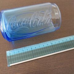 コカ・コーラ缶型グラス　クリアブルーの画像