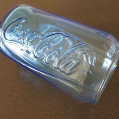 コカ・コーラ缶型グラス　クリアブルーの画像