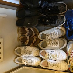 無料でお譲りします（靴いろいろ）の画像