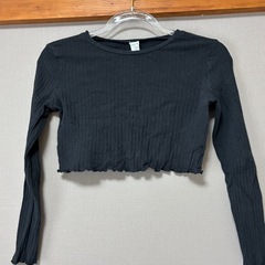 キッズ へそ出し ロングTシャツ 3点セット12Yの画像