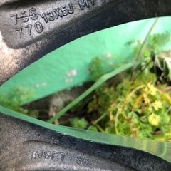 軽自動車用、バリ目！スタッドレス 155/65Ｒ13ホイール 4本 セットの画像