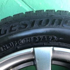 軽自動車用、バリ目！スタッドレス 155/65Ｒ13ホイール 4本 セットの画像