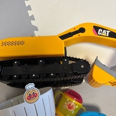 お砂場遊び　おままごとセット　食器　食具　クレーン車の画像