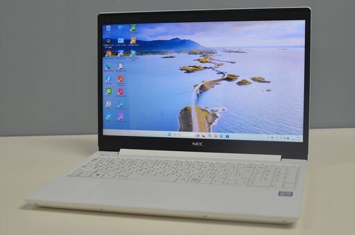 中古良品ノートパソコン NEC PC-GN186JFAF Windows11+office core i7 8565U/メモリ8GB/SSD512GB+HDD1TB/15.6インチ/無線/カメラ/ブルーレイ