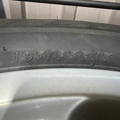 話中/195/65R15 ブリヂストン　スタッドレスホイー付き4本セットの画像