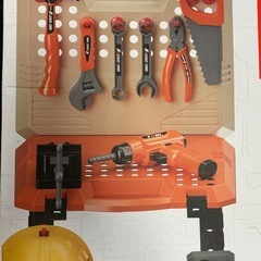 【外箱付き】キッズ　男の子　工具セットの画像