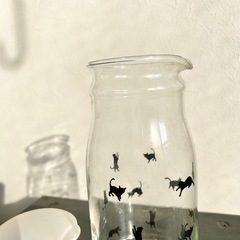３コインズ猫柄ピッチャー新品未使用の画像