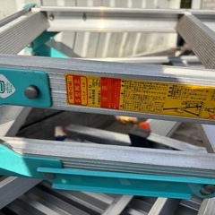 アルミ製 住宅用はしご兼用脚立 6段の画像