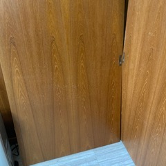 室内扉　木目　2枚　無料の画像