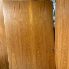 室内扉　木目　2枚　無料の画像