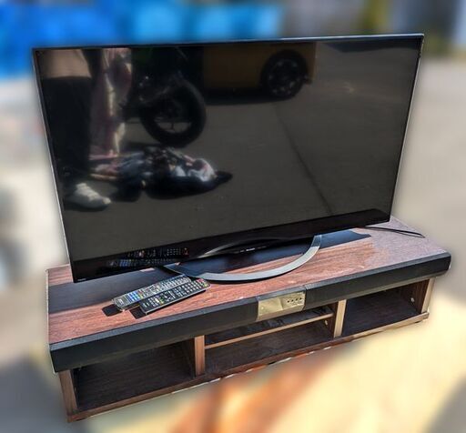 テレビ50インチ液晶(LC-50U45)＆テレビ台3.1chオーディオラック＆DVDプレーヤー