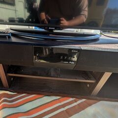 テレビ50インチ液晶＆テレビ台3.1chオーディオラックの画像