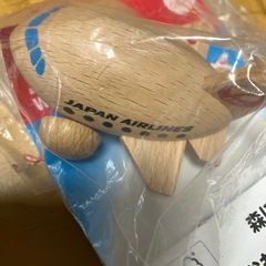 JAL木製飛行機 非売品の画像