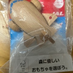 JAL木製飛行機 非売品の画像