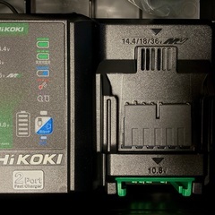 ハイコーキ 36Vコードレスインパクトドライバ WH36DD 2XHGSZ フルセット【新品 未使用品】の画像