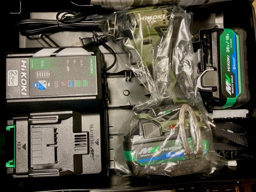 ハイコーキ 36Vコードレスインパクトドライバ WH36DD 2XHGSZ フルセット【新品 未使用品】