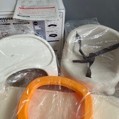 MIKIHOUSE お食事用チェア ハイロー自在チェアの画像