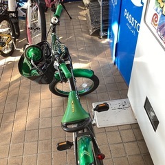 🚲春日市🚲16インチキッズ自転車🚲ミヤタサイクル🚲瞬足🚲補助輪付き🚲S R60246🚲定価30,420円🚲No339の画像
