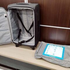 サムソナイト キャリーケース 国内用 キャスター付き 鞄 ハードケース 黒/ブラック スーツケース 国内旅行 かばん キャリーバッグ Samsonite 苫小牧西店の画像