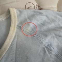 赤ちゃん用短肌着(50-60)＆ノースリーブ(70)の画像