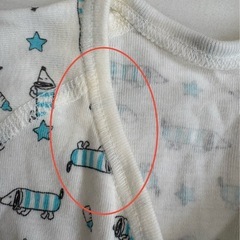 赤ちゃん用短肌着(50-60)＆ノースリーブ(70)の画像