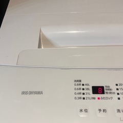 【白石区】【11/22 or 11/27 取りに来てくださる方】 IAW-T503E アイリスオーヤマ 洗濯機 5.0kgの画像