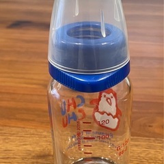 chuchu哺乳瓶　ガラス　120mlの画像