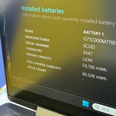 F16 V83/HS 16GB dynabook 2in1 第11世代 ノートPC 良品 軽量　office2024の画像