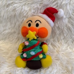 それいけ！アンパンマン　光る！クリスマスぬいぐるみの画像