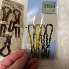 まとめ髪ヘアアクセの画像