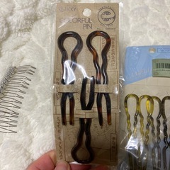 まとめ髪ヘアアクセの画像