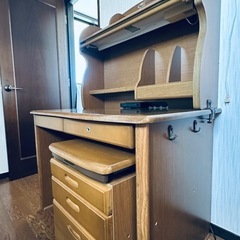 クロガネ学習机の画像